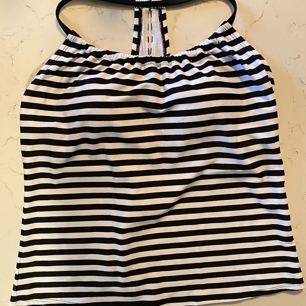 Women’s striped tankini